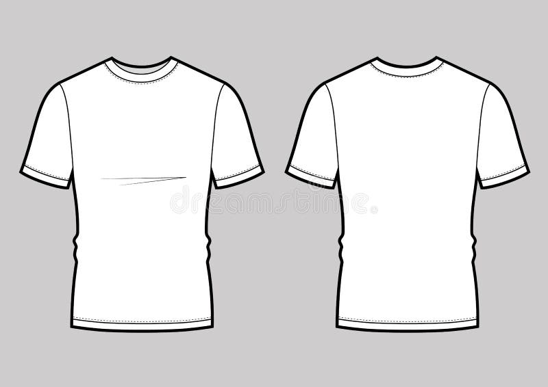 Plantillas De Diseño De Camisetas De Manga Corta Para Hombres Vistas Retrospectivas. Ilustración Vectorial Stock de ilustración - Ilustración de hombres, textil: 180944842
