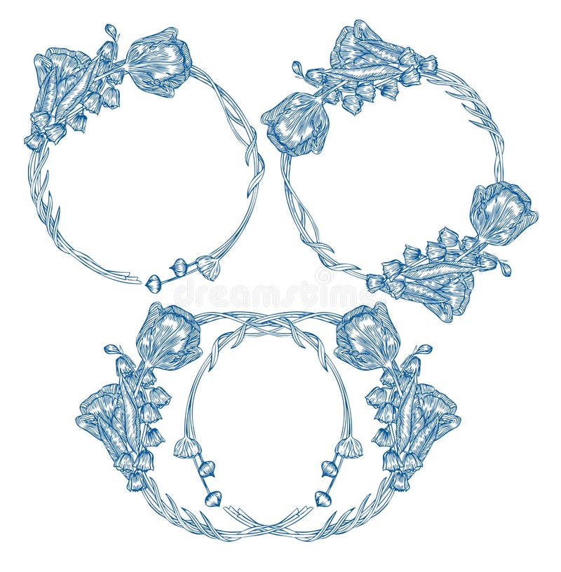 Plantillas del ramo de la flor Elemento de Vecter ilustración del vector Plantillas del ramo de la flor Elemento de Vecter ilustración del vector
