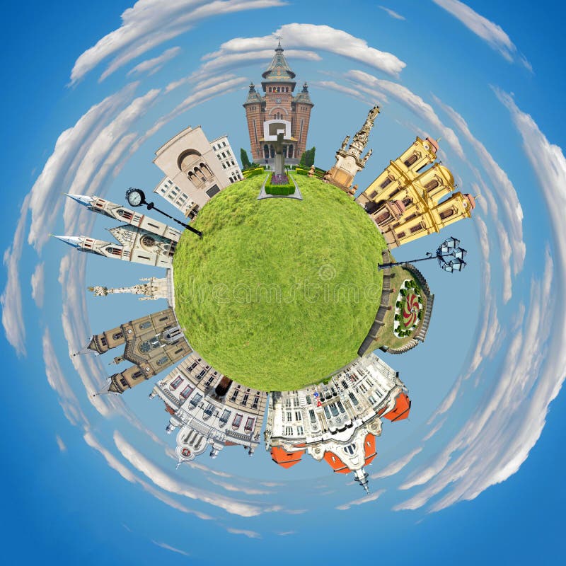 planète minuscule de timisoara image stock planète minuscule de timisoara image stock