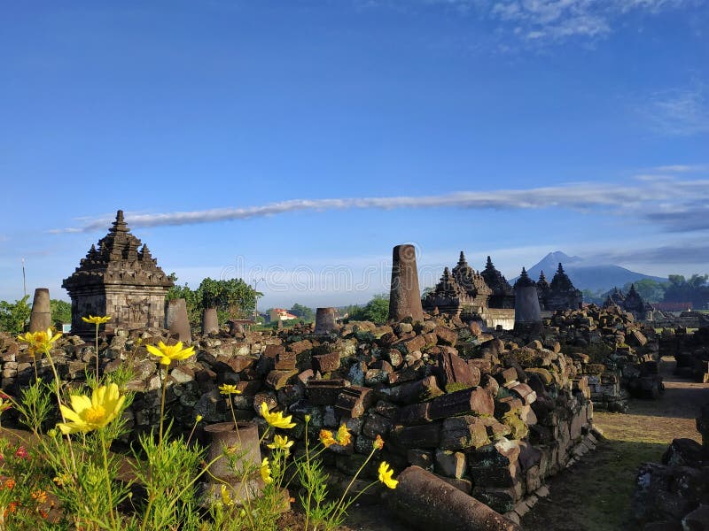 Plaosan Temple Klaten  Central Java Indonesia  Stock Image 