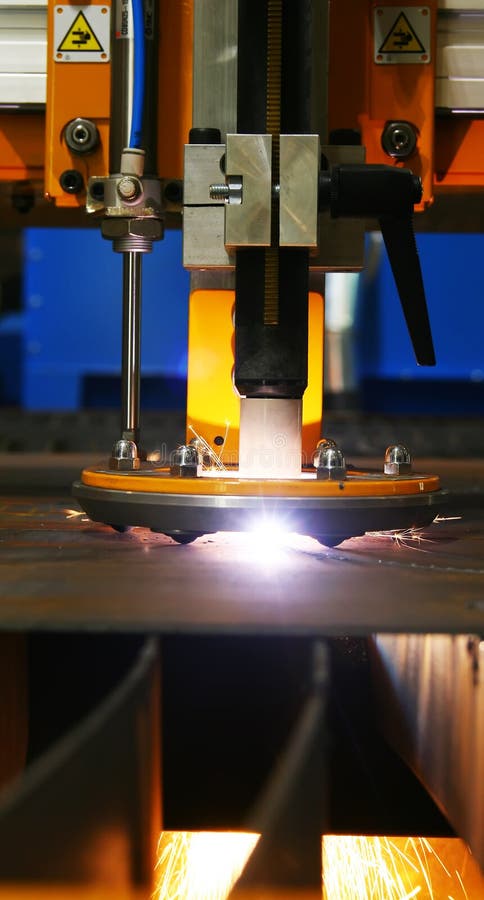 Plasma cutting torch.