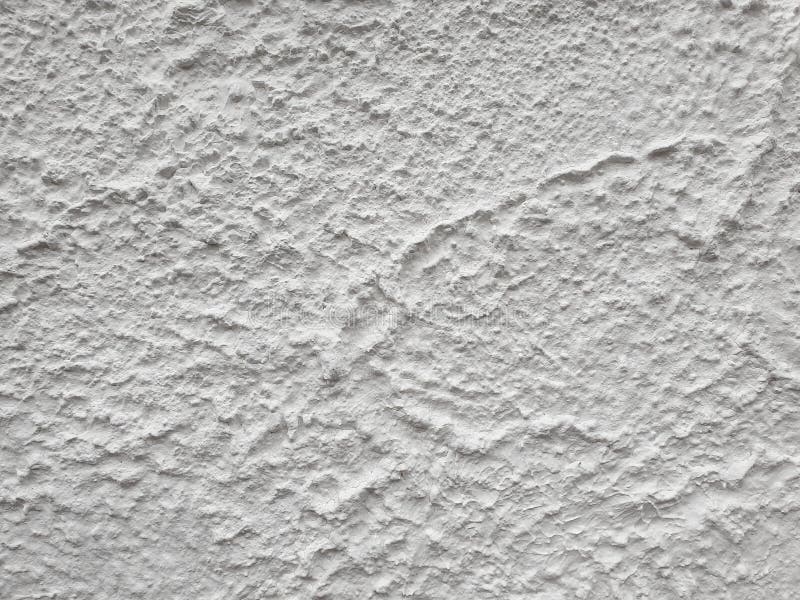 Plaster Texture, Close-up. White Texture Putty Wall, Rough Grunge ...