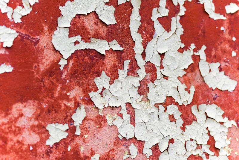 Plastered Wall with Peeling Paint Stock Image Image of wood, closeup