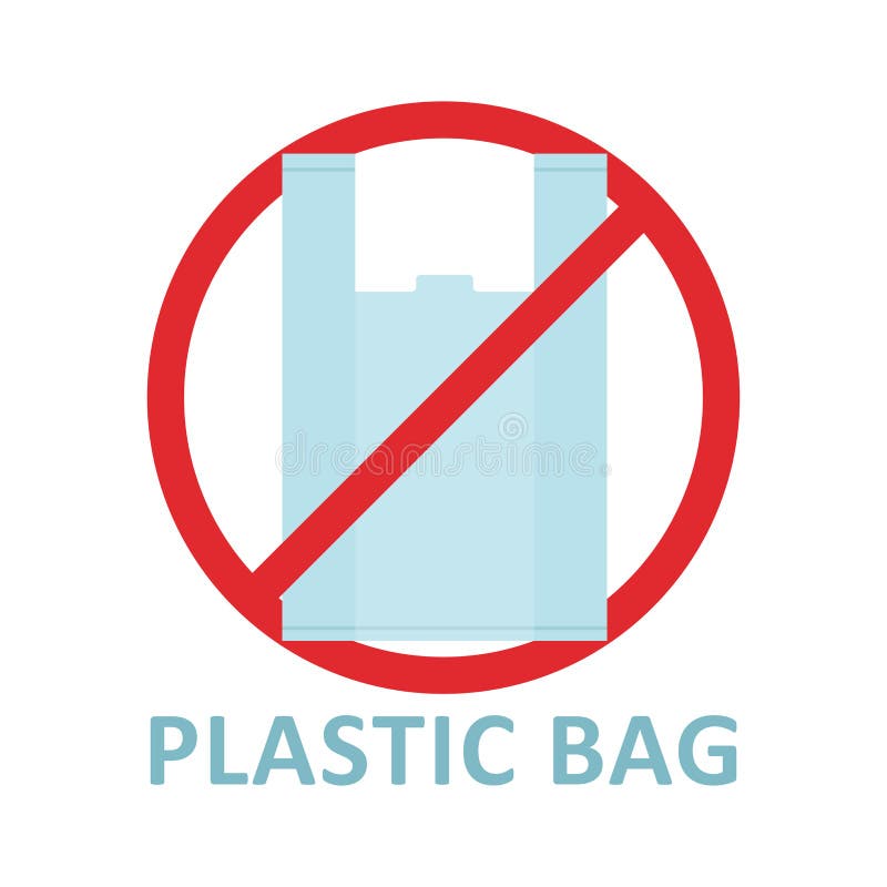 Plastic Bag. the Concept of Protecting the Environment from Pollution ...
