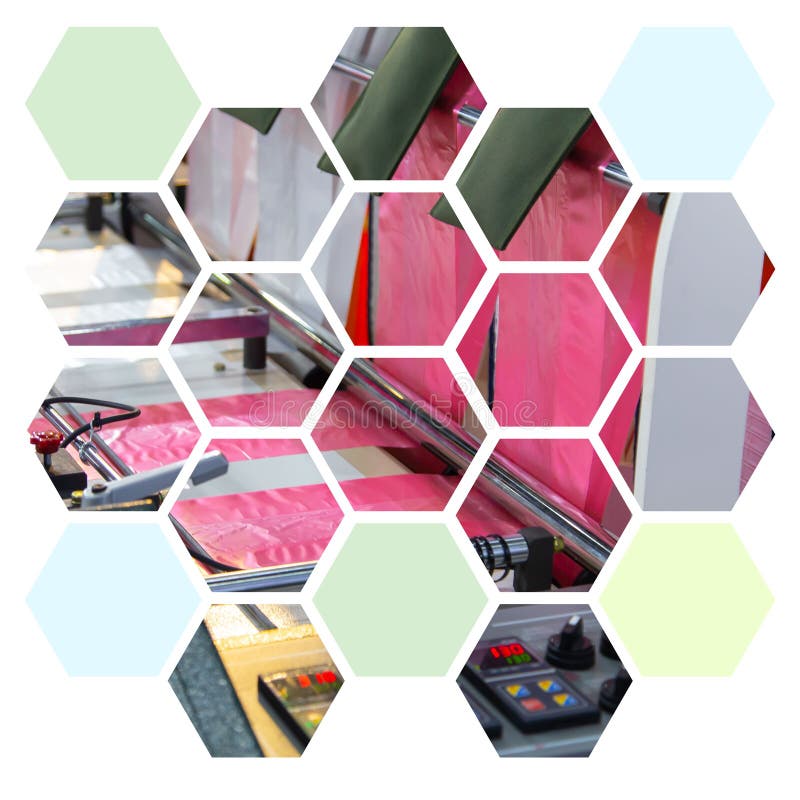 Plastic bag extruder stock image. Image of extrusion 143966479