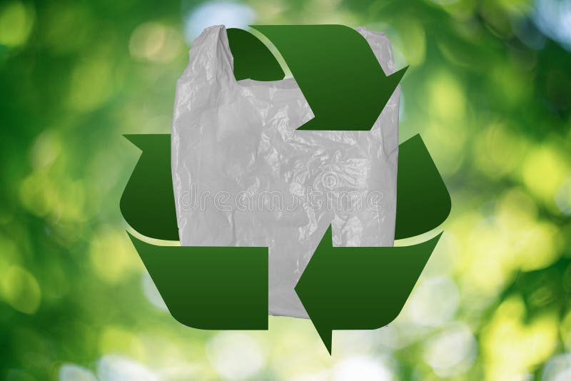 Plastic bag recycle stock image. Image of save, conservation 270391219