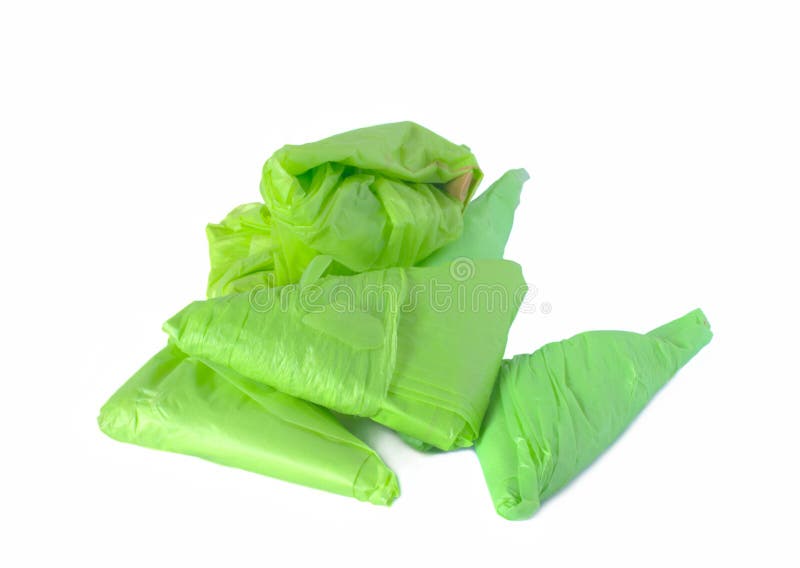 Plastic bags stock photo. Image of green, color, wrinkled 32218282