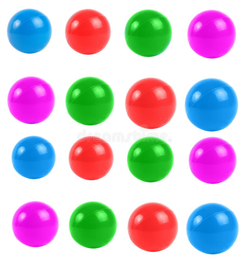 Many colour plastic balls stock image. Image of plastic 19572955