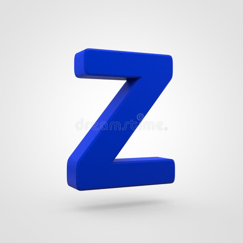 Sky Blue 3d Letter O Uppercase. Metal Font with Glossy Reflections and ...