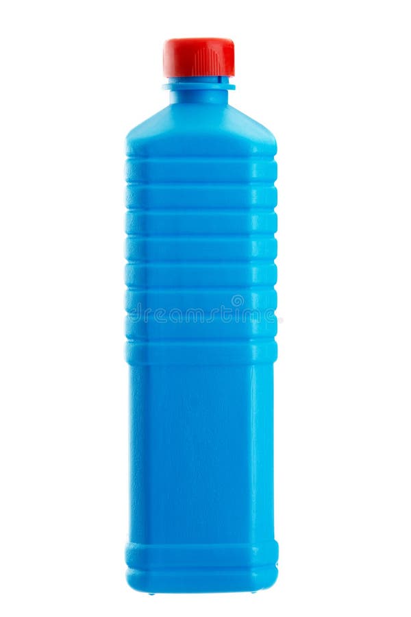 Plastic Bottle of detergent isolated on white royalty free stock photos Plastic Bottle of detergent isolated on white royalty free stock photos