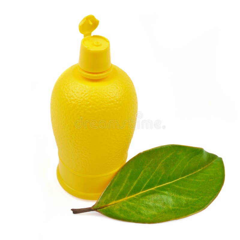 Plastic Bottle Lemon Juice To Sauce Stock Photos Free & RoyaltyFree