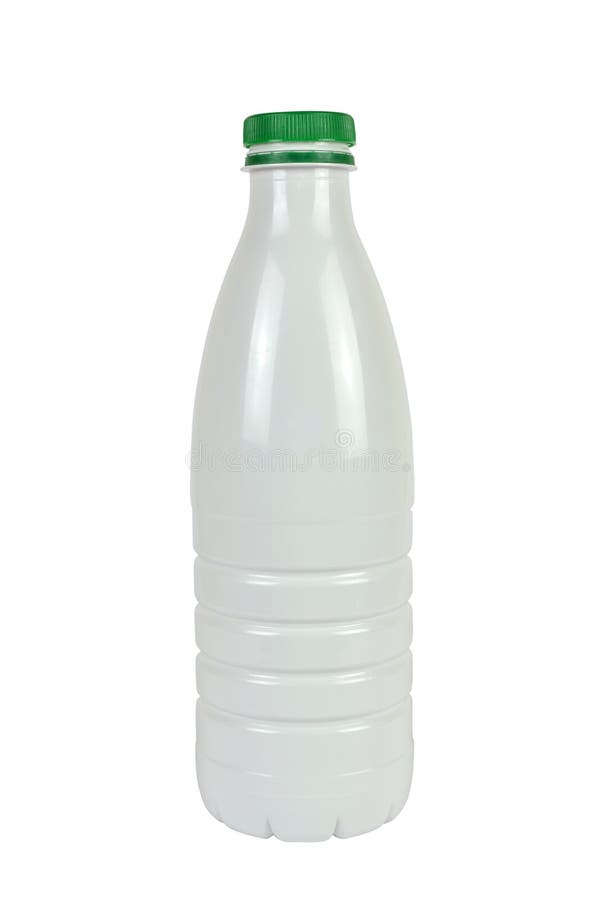 Plastic Bottle for Milk stock photo. Image of container 86454716