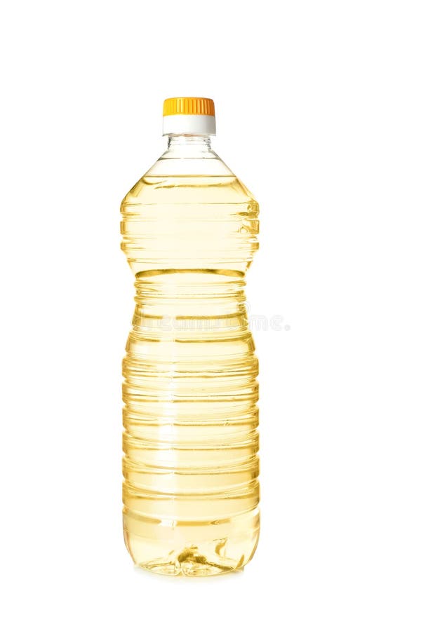 Plastic bottle of oil stock photo. Image of liquid, delicious 128984370