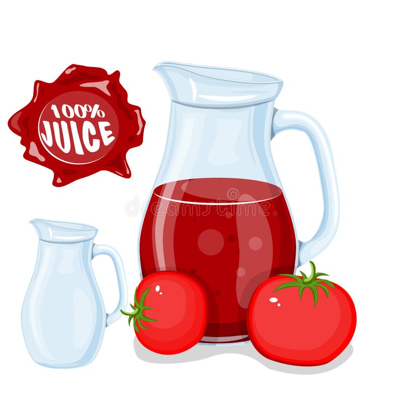 Plastic bottle with red cherry fruit juice and glass of juice or lemonade. Flat web icon. Vector illustration royalty free illustration Plastic bottle with red cherry fruit juice and glass of juice or lemonade. Flat web icon. Vector illustration royalty free illustration