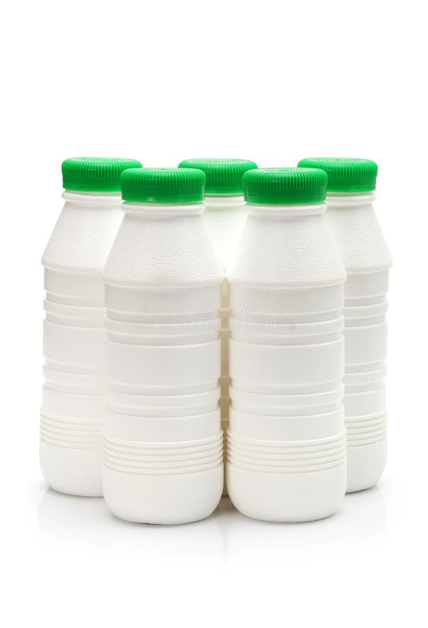 Plastic bottles royalty free stock image