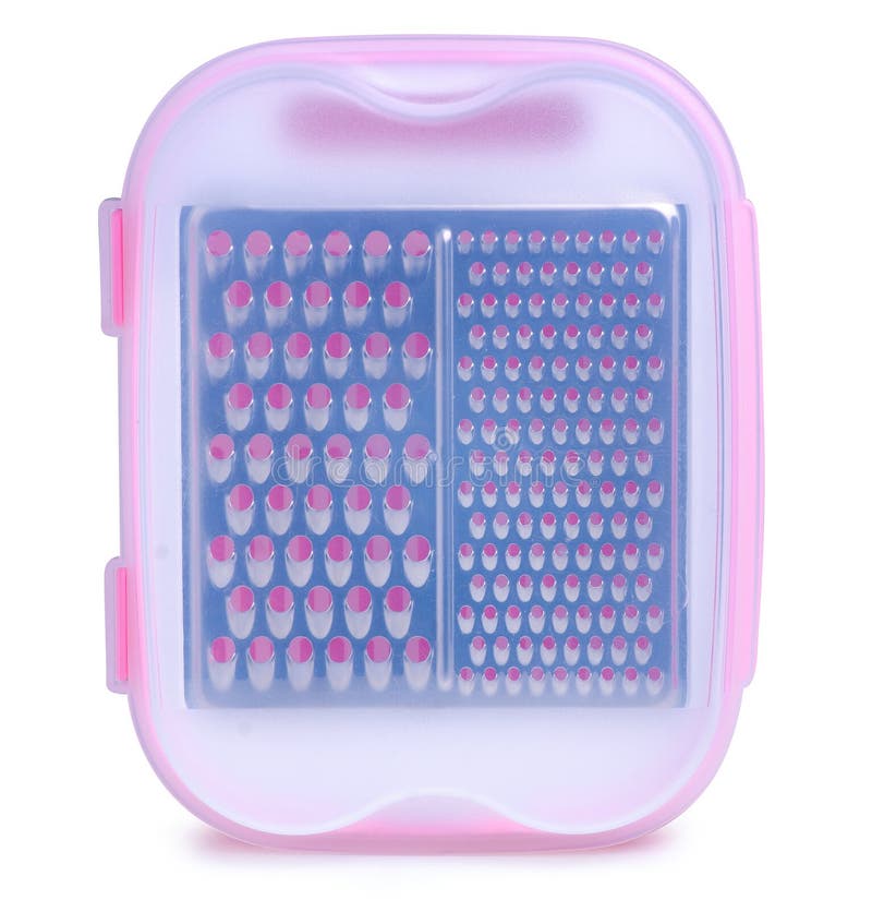 Pink Handheld Food Grater Stock Image Stock Photo - Download Image Now - Cheese  Grater, Plastic, Abstract - iStock