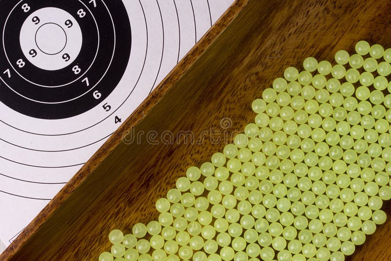 Plastic bullets stock image. Image of handgun, bullets 33720667