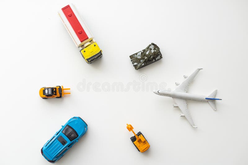 Plastic Car. Different Types of Toy Transport Stock Photo Image of