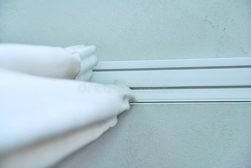 Curtain Tiebacks Set Of 2 | Modern Folding Fasteners For Drapery, No Drill Needed, Grey