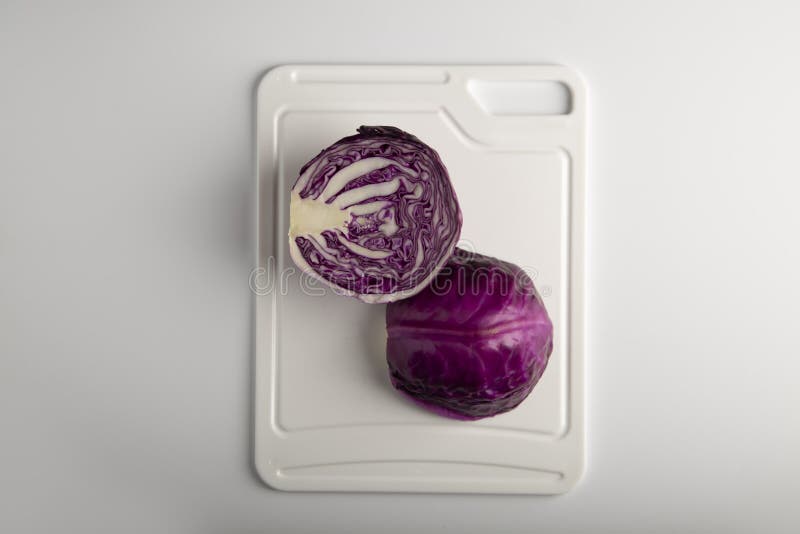 Plastic Chopping Board with Knife Stock Image Image of kitchen, cook