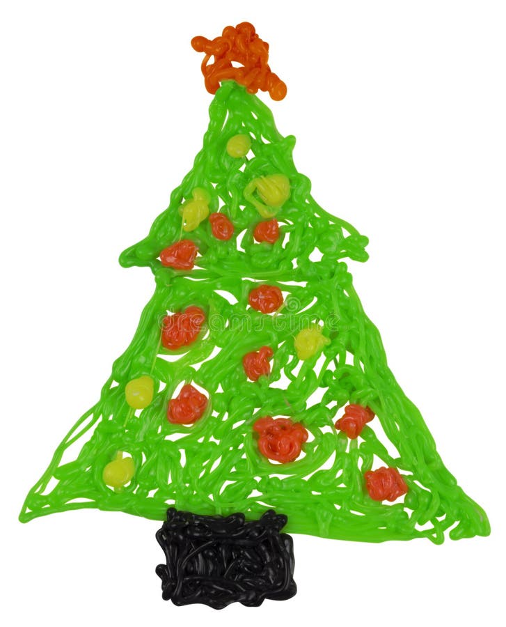 Plastic christmas tree