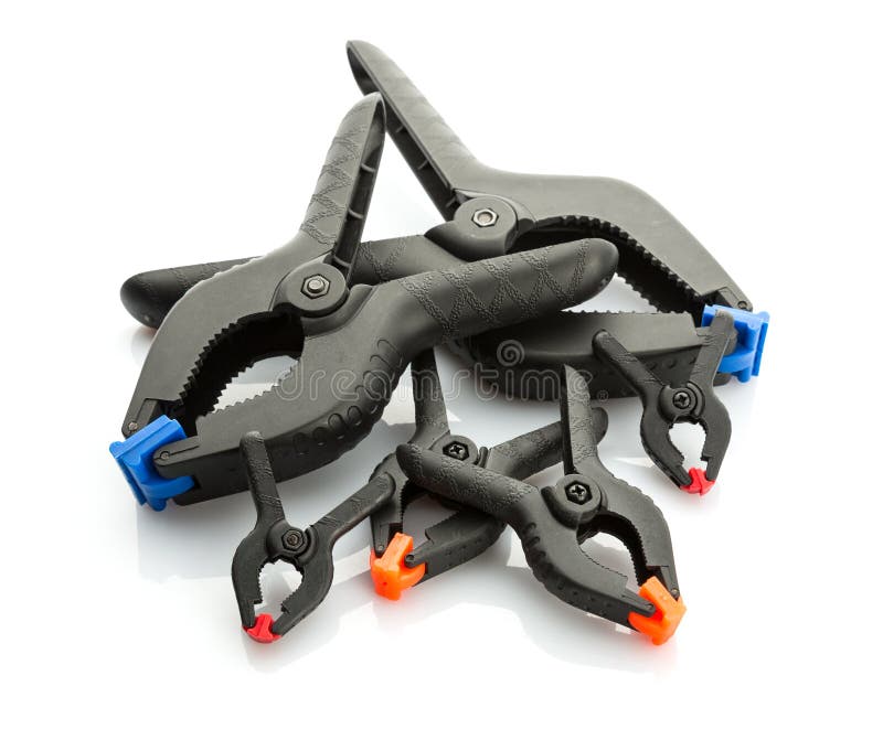 Electrical clamps stock image. Image of component, professional 18101393