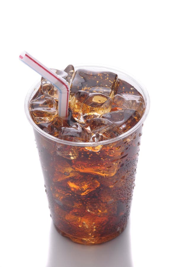 Plastic Cup with Soda