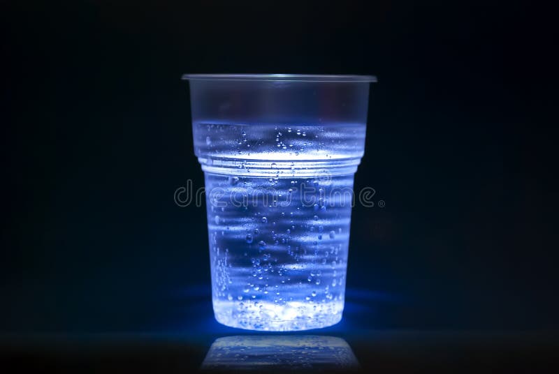Plastic Cup with Water Bubbles Stock Image Image of bubbles, mineral 16113527