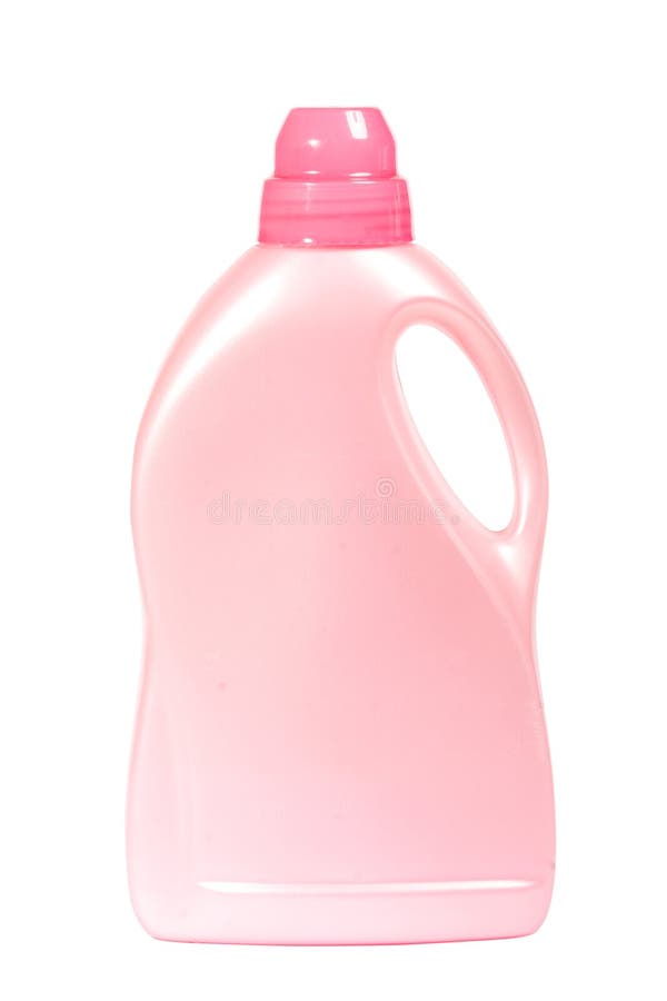 Plastic detergent bottle