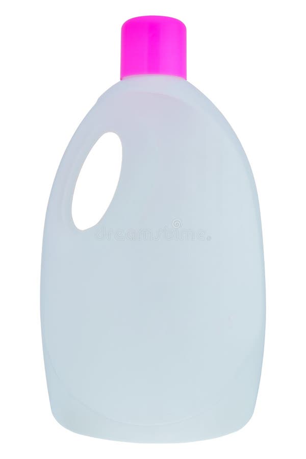 Plastic detergent bottle stock image. Image of fluid 74125885