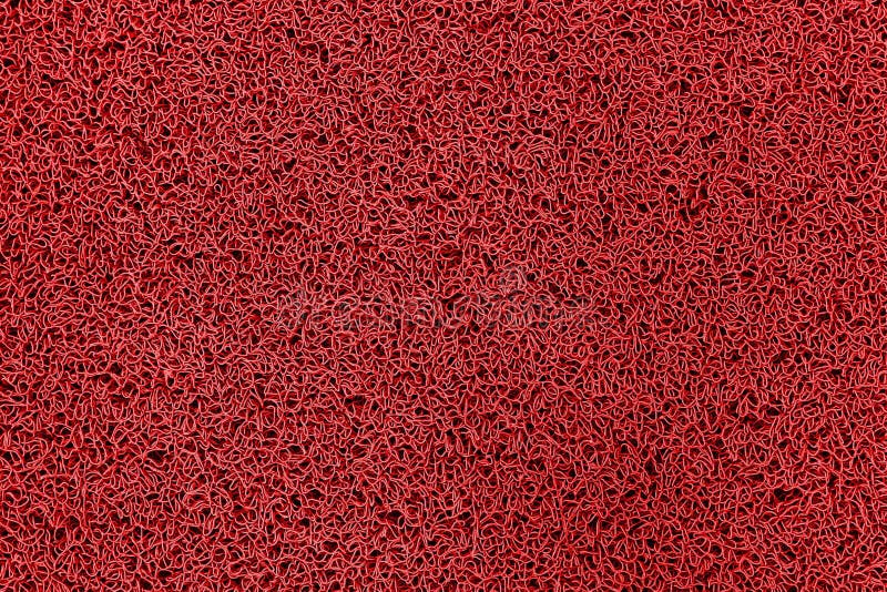 Texture Background Of The Red Plastic Doormat. Stock Photo, Picture and  Royalty Free Image. Image 17275362.