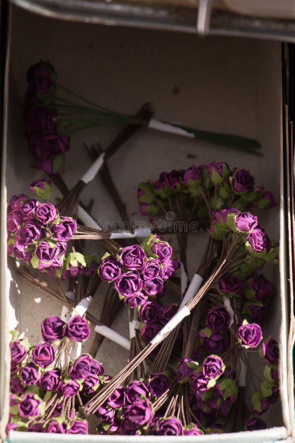 Plastic Fake Flowers Colourful Flowers Stock Photo Image of beautiful