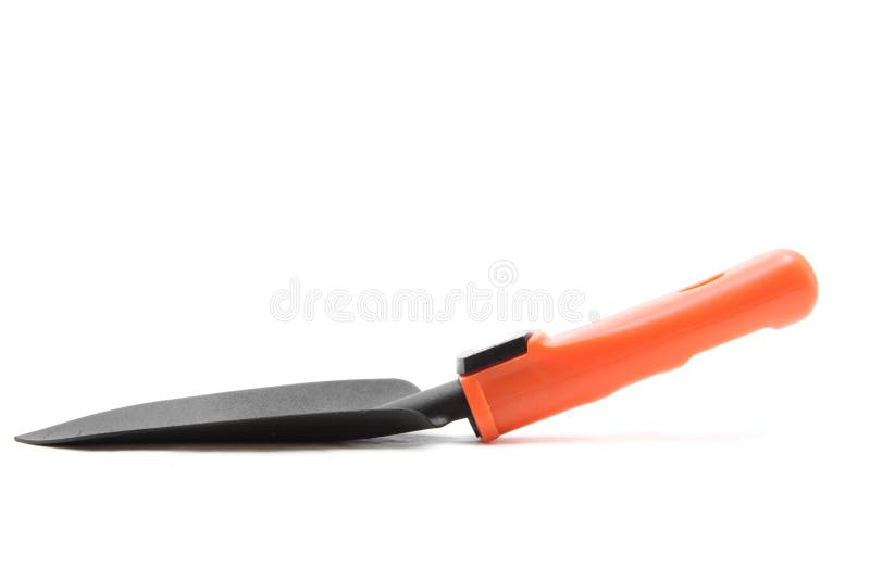 Plastic garden shovel