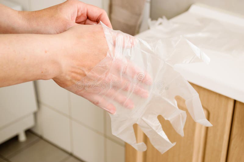 Plastic gloves stock photo. Image of product, safety 43732486