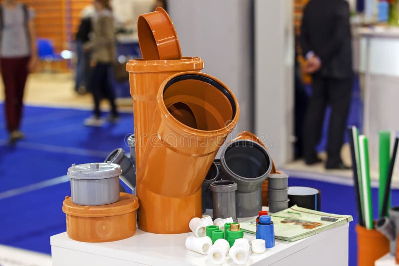 Plastic hoses for engine stock photos