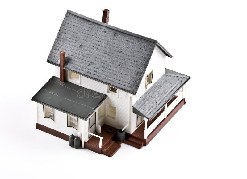 Plastic toy house stock photo. Image of habitat, home 5167764
