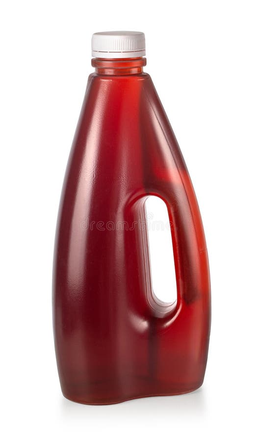 Plastic Juice Bottle with Handle Stock Photo Image of healthy