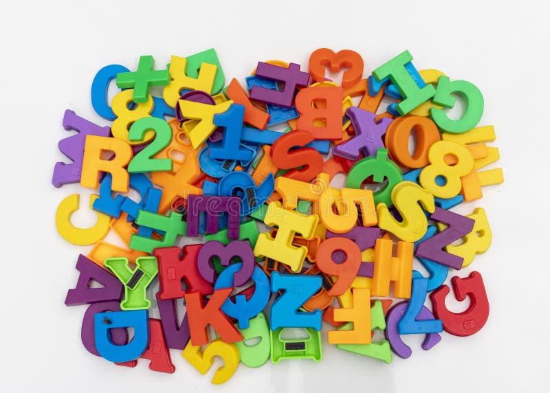 Plastic Alphabets Letters for Children Stock Image Image of learning, write 246209381