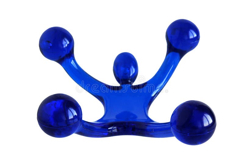 Plastic massage tool stock photo. Image of manual, hand 82527162