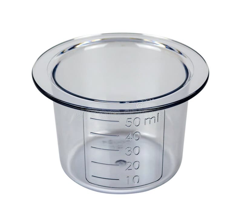 Plastic measurement cup stock photo. Image of measurement 144330958