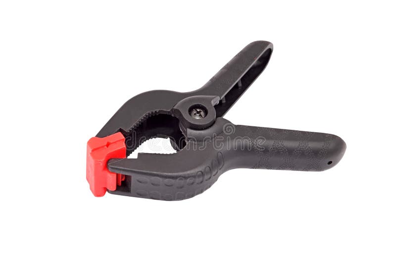 Plastic mechanical hand vise clamp