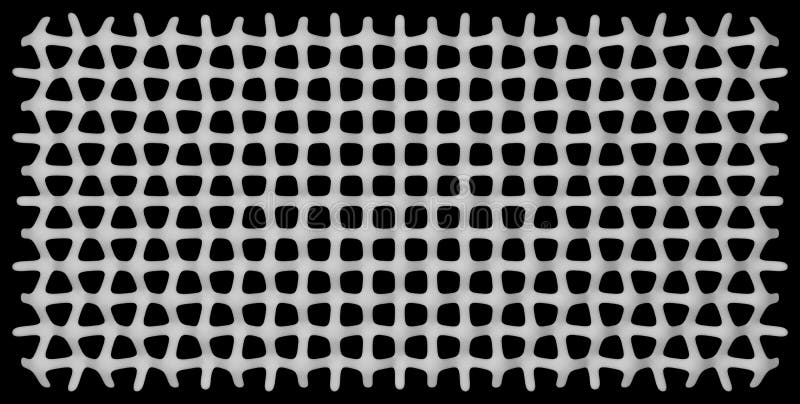 Plastic mesh background royalty free illustration