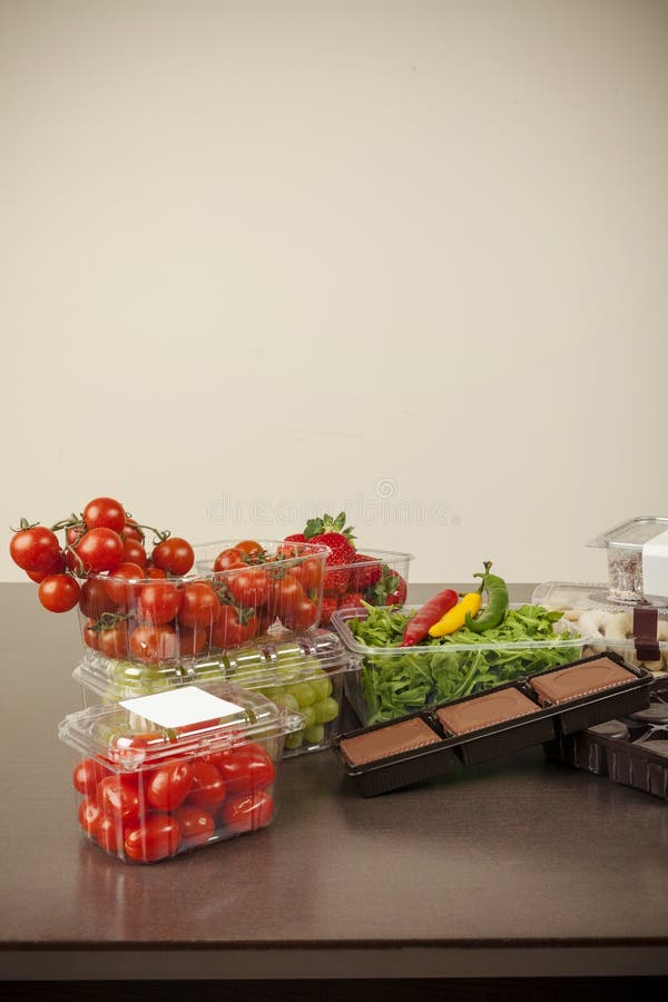 Plastic Packaging for Fruit and Vegetables Stock Photo Image of ingredient, fruit 147931732