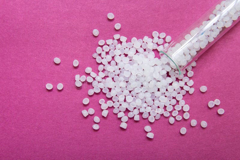 Plastic Pellets. Transparent Polyethylene Granules. Plastic Raw Material .High Density
