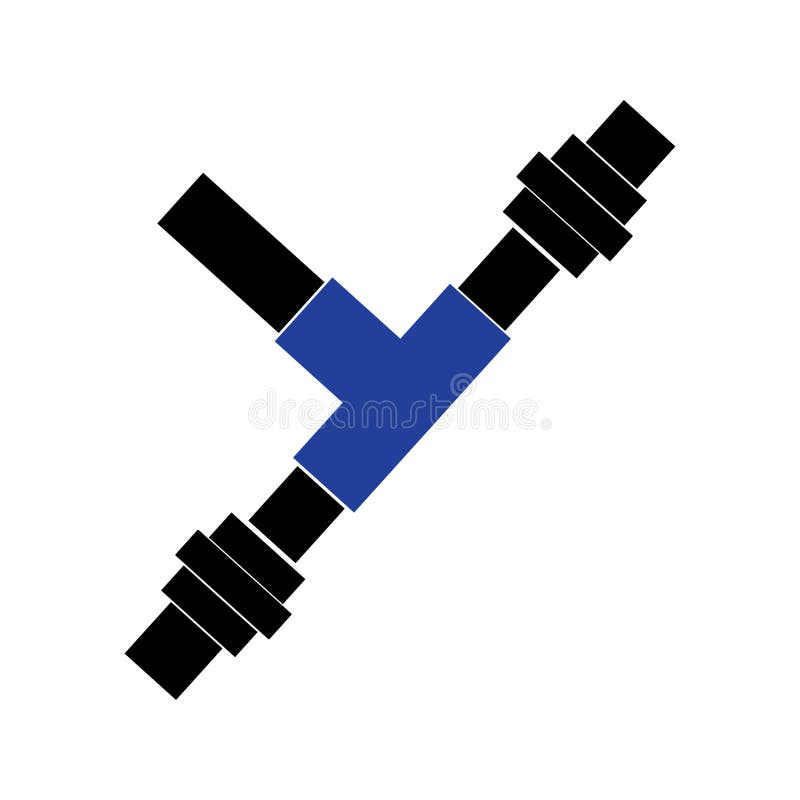 Plastic pipe icon stock vector. Illustration of faucet 264880300