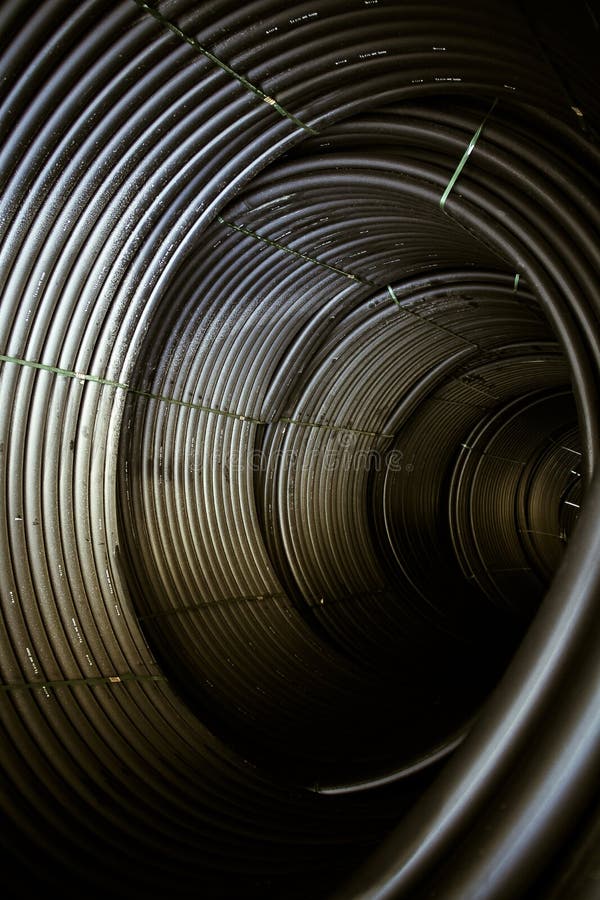 Plastic pipes stock photo. Image of pipes, modern, technology 82106148