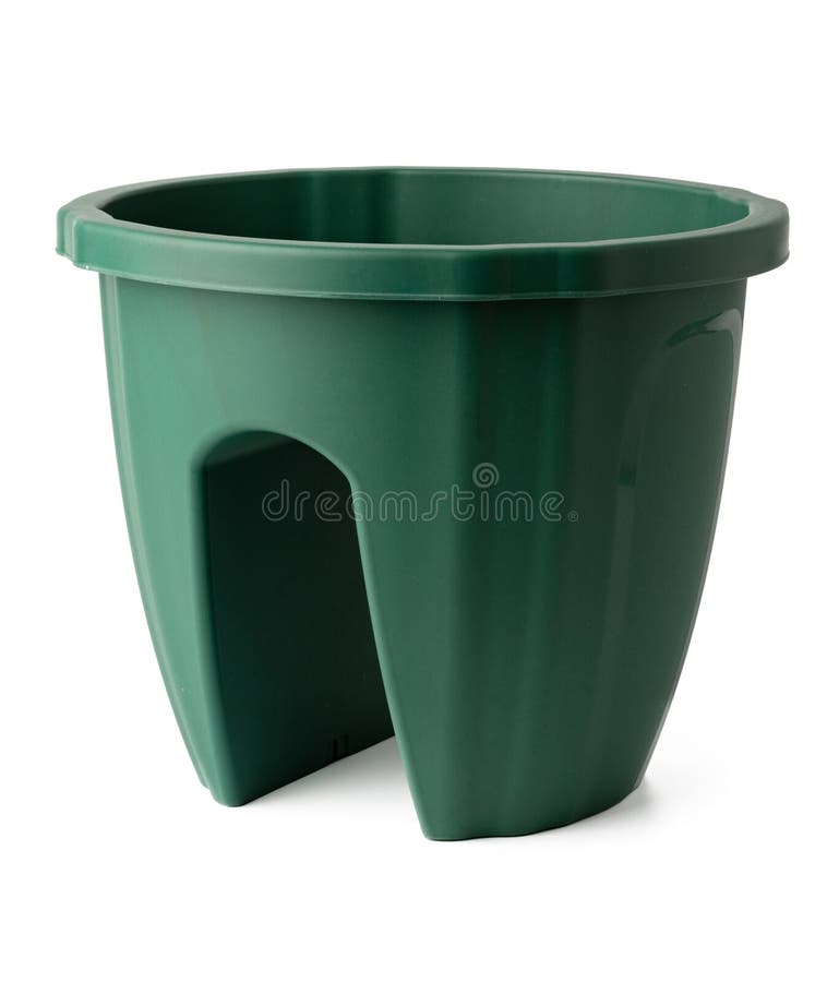 Plastic Pot for House Plants Isolated on White Background Stock Photo Image of planting