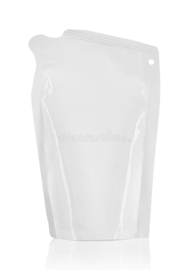 Plastic product packaging stock image