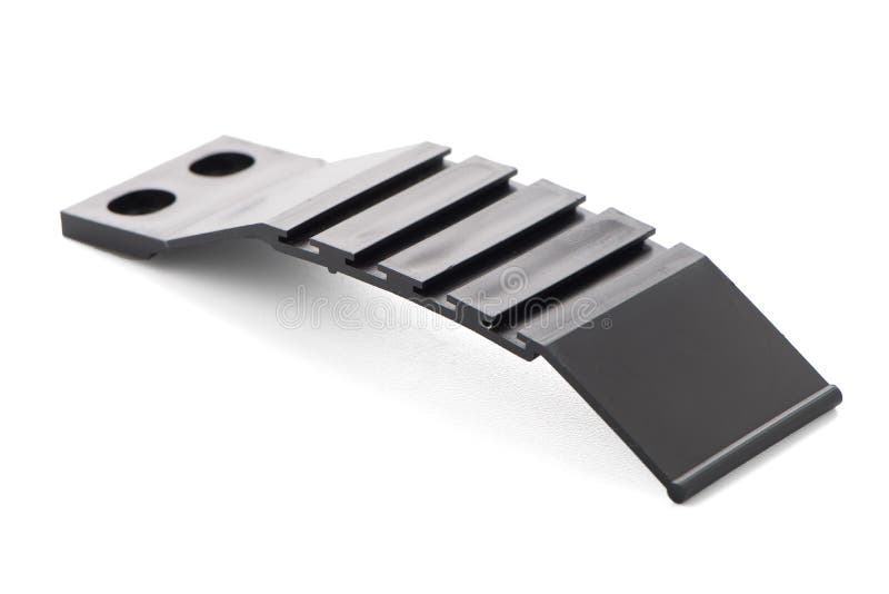 Plastic profile accessory stock photography