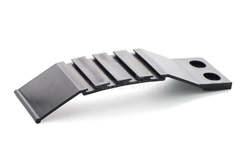 Plastic profile accessory stock photography